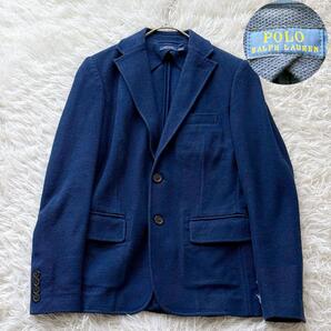 POLO RALPH LAUREN ポロラルフローレン テーラードジャケット 2ボタン サイドベンツ レディース 紺 ネイビー 紺色 コットン混