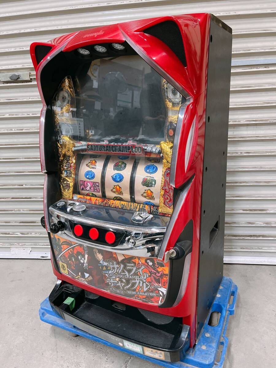 パチスロ　実機　サムライチャンプルー 　ジャンク 安いパチンコ サムライチャンプルーの通販商品を比較 | ショッピング