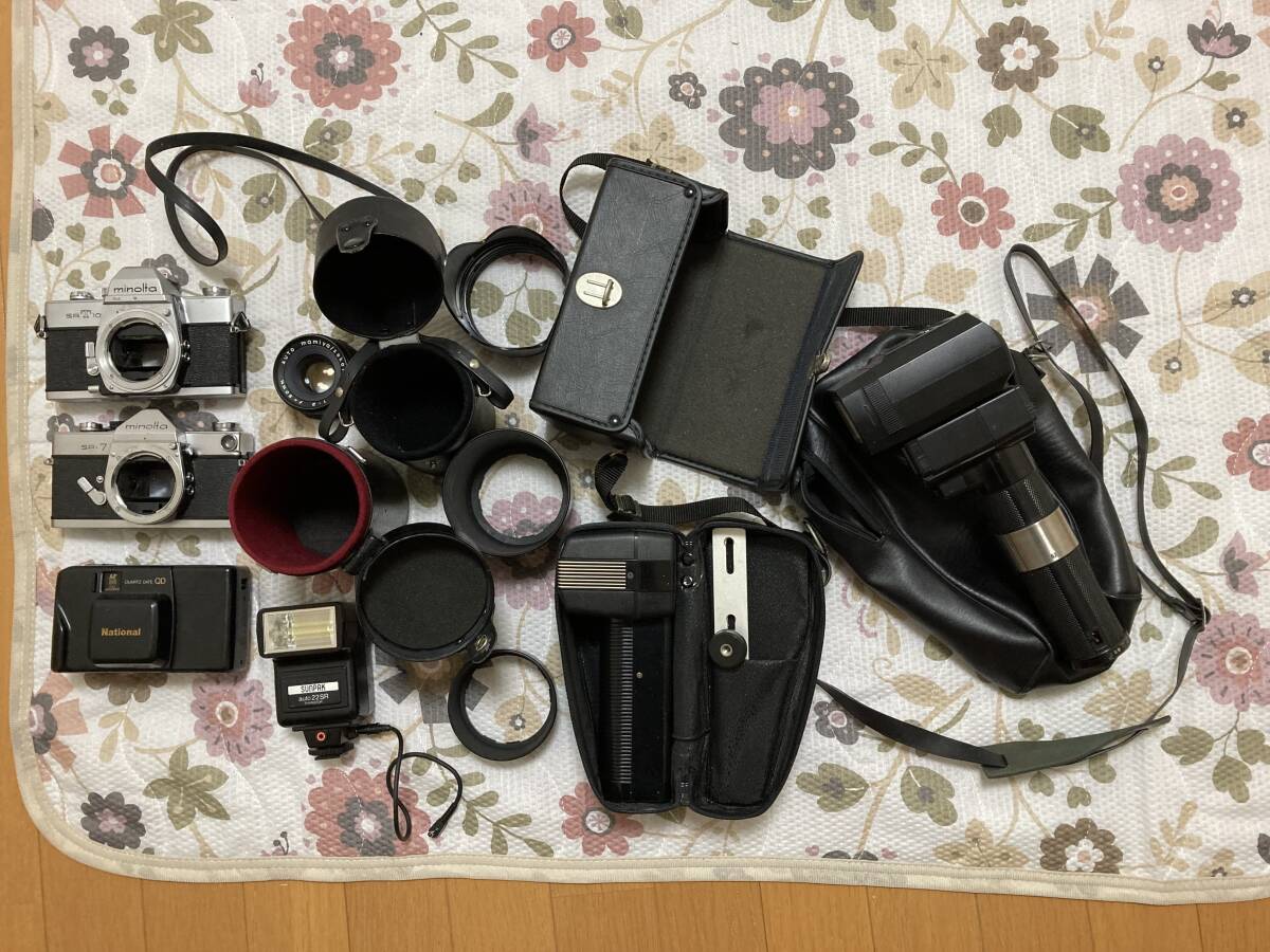 ジャンク フィルムカメラ（コンパクト）まとめ売り Yahoo!オークション -「カメラ ジャンク まとめ」の落札相場