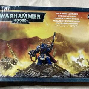 スペースマリーン コマンダー 「ウォーハンマー40000/スペースマリーン」 (Space Marine Commander) シュリンク未開封品 ★送料込★即決