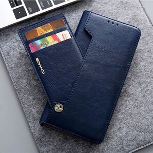 iPhone 14 pro max レザーケース アイフォン14 プロ マックス ケース 6.7インチ iPhone14 pro max カバー 手帳型 カード収納 Q1 ネイビー