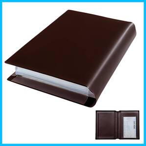 新規格 電子車検証ケース 車検証入れ 電子車検証 車検証書ケース (ブラウン) 車検証ケース