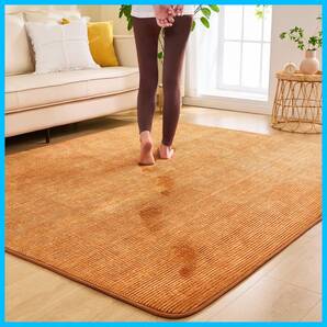 3 畳 低反発 ラグ 厚手15 ラグマット mm 洗える 滑り止め付 カーペット ホットカーペットカバー 床暖房ホットカーペット対