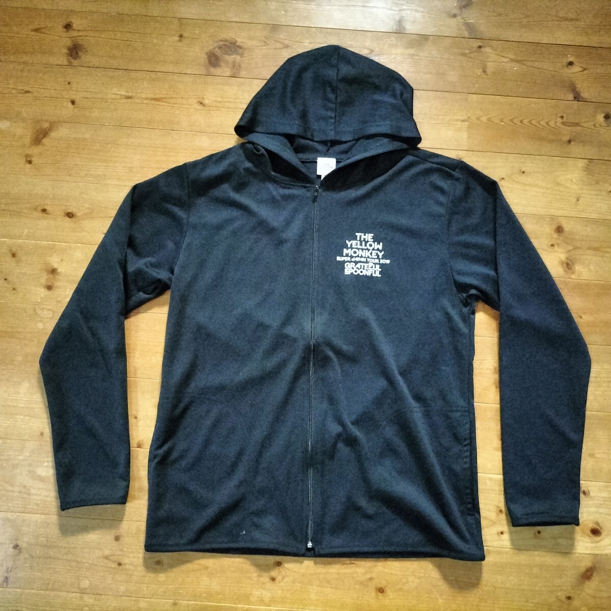 THE YELLOW MONKEY 黒 ジップアップパーカー Lサイズ 055 