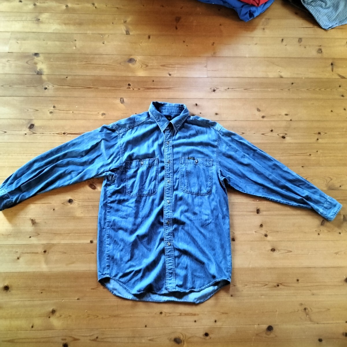 希少 日本製 Wrangler レーヨンシャツ Мサイズ 5101 NZT M-