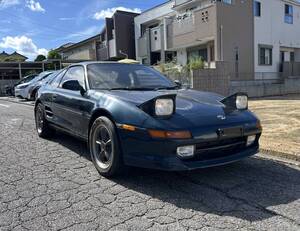 【最終値下げ】トヨタ MR2 SW20 GT ターボ 純正5速MT 希少カラー純正ダークターコイズマイカ ノーマル車! 愛知県から