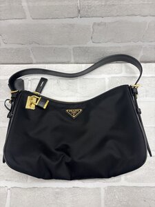 PRADA Prada одна сумка треугольник пластина черный черный дамы TW201061
