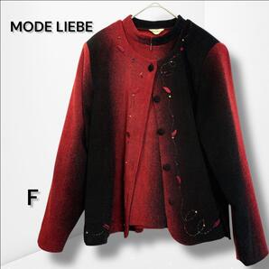 【モードリーベ】 ジャケットインナーSET 刺繍入りグラデーション シック 178179