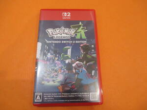 057)Switch2ソフト スイッチ2ソフト Pokemon LEGENDS Z-A Nintendo Switch 2 Edition ②