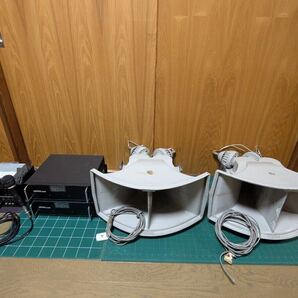 UNI-PEX 選挙カー用 アンプ・スピーカー 300W クラスセット 12V仕