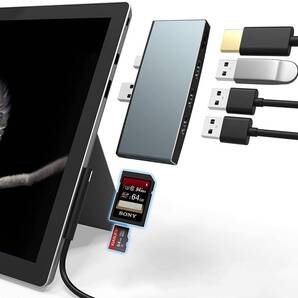 Microsoft Surface Pro 6 / Pro 5 専用 USB 3.0 ハブ 4K