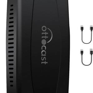 OTTOCAST U2-X オットキャストAndroid Auto&CarPlay 2in1ワイヤレス USBアダプター 車載式CarPlayワイヤレスアダプター i