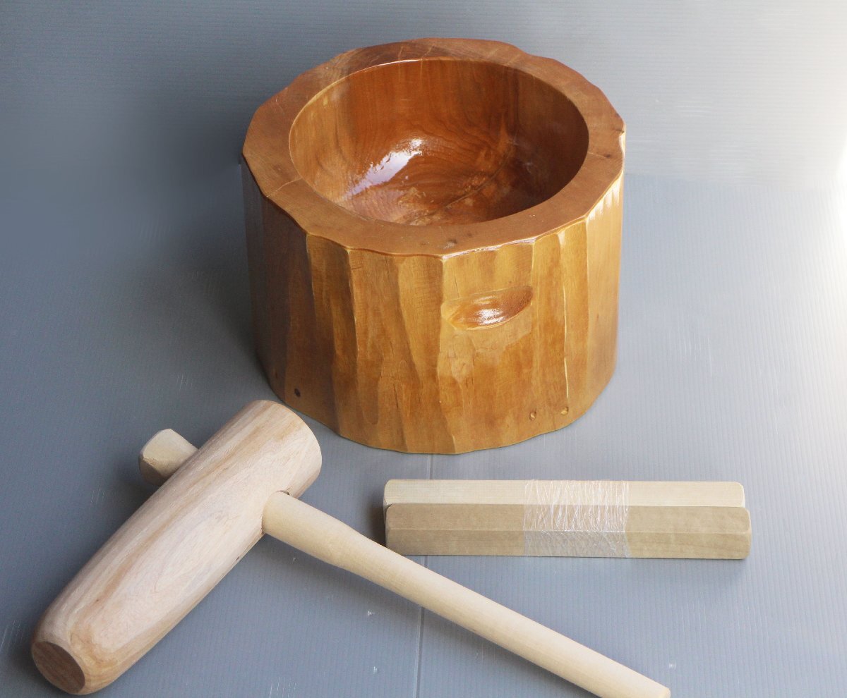2025年最新】Yahoo!オークション -餅つき 臼 杵 セットの中古品・新品