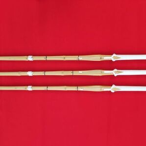 3本セット 真竹竹刀 柄太 「朝鍛夕錬」 W吟風仕組完成品 39 SSPシール付き 送料無料