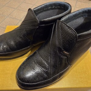 EXCEL WIDE シューズ 雪道対応靴 レザー