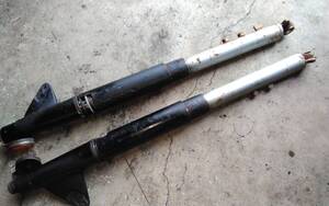 フロント フォーク サスペンション スズキ K125 エンジン実働