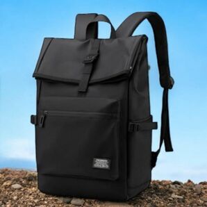 ビジネスリュック リュック メンズ 丈夫 軽量 防水 パソコン PC バックパック 大型リュック 大口 大容量 新作 通勤 通学 黒 新品 Lサイズ
