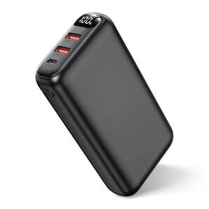 モバイルバッテリー 大容量 50000mAh 22.5W/PD20W 3A急速充電対応 iPhone16充電器 Type-C入出力
