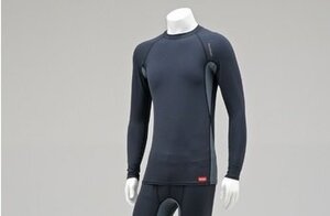 [Долгосрочный запас специальная цена! Cool Dry Shell Inner Crew Neck Shirt Black/Size S Водопоглощающая, быстросохнущая рубашка Daytona