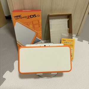 Newニンテンドー2DS LL ホワイト オレンジ