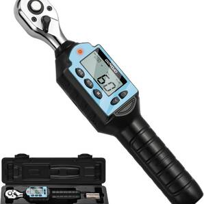 デジタルトルクレンチ 高精度 トルクレンチ 耐久性 3モード・4単位 多用途 測定範囲1.8~60Nm(3/8)