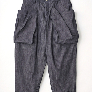 TROVE 2019AW-SPOT BIG POCKET PANTS 3(L) INDIGOBLUE 58PAN03 トローヴ ビッグポケット デニム インディゴ 岡部文彦