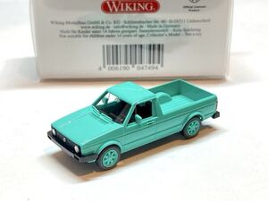 1/87 Wiking VW Caddy Golf Volkswagen Caddy Golf1 Mint Green