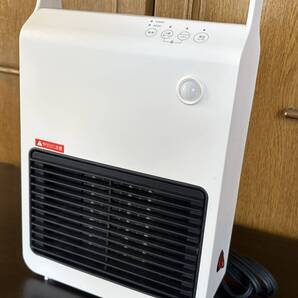 ★ほぼ新品/未使用★ 動作確認済 SIS エスアイエス セラミックファンヒーター ホワイト 2021年製 CNT-18E 足元 キッチン 洗面所 即決