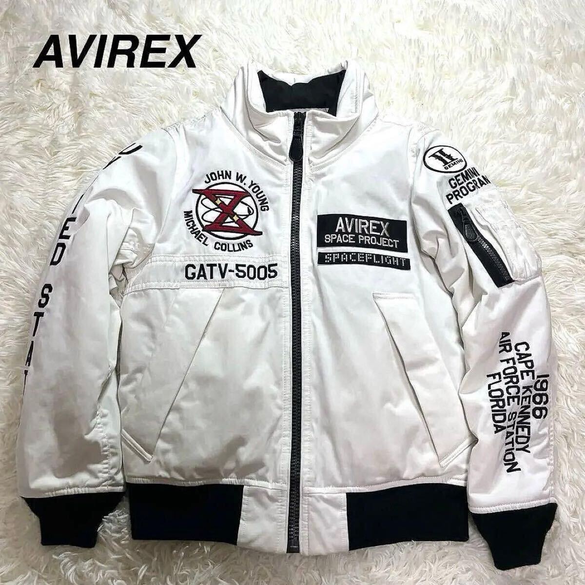 2025年最新】Yahoo!オークション -avirex ma-1 刺繍の中古品・新品・未