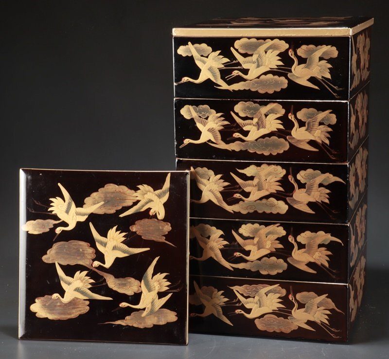 2025年最新】五段重箱 蒔絵 - Yahoo!オークション