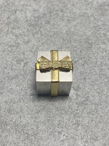 Ginza Wako пресс-папье серебряная лента золото wako