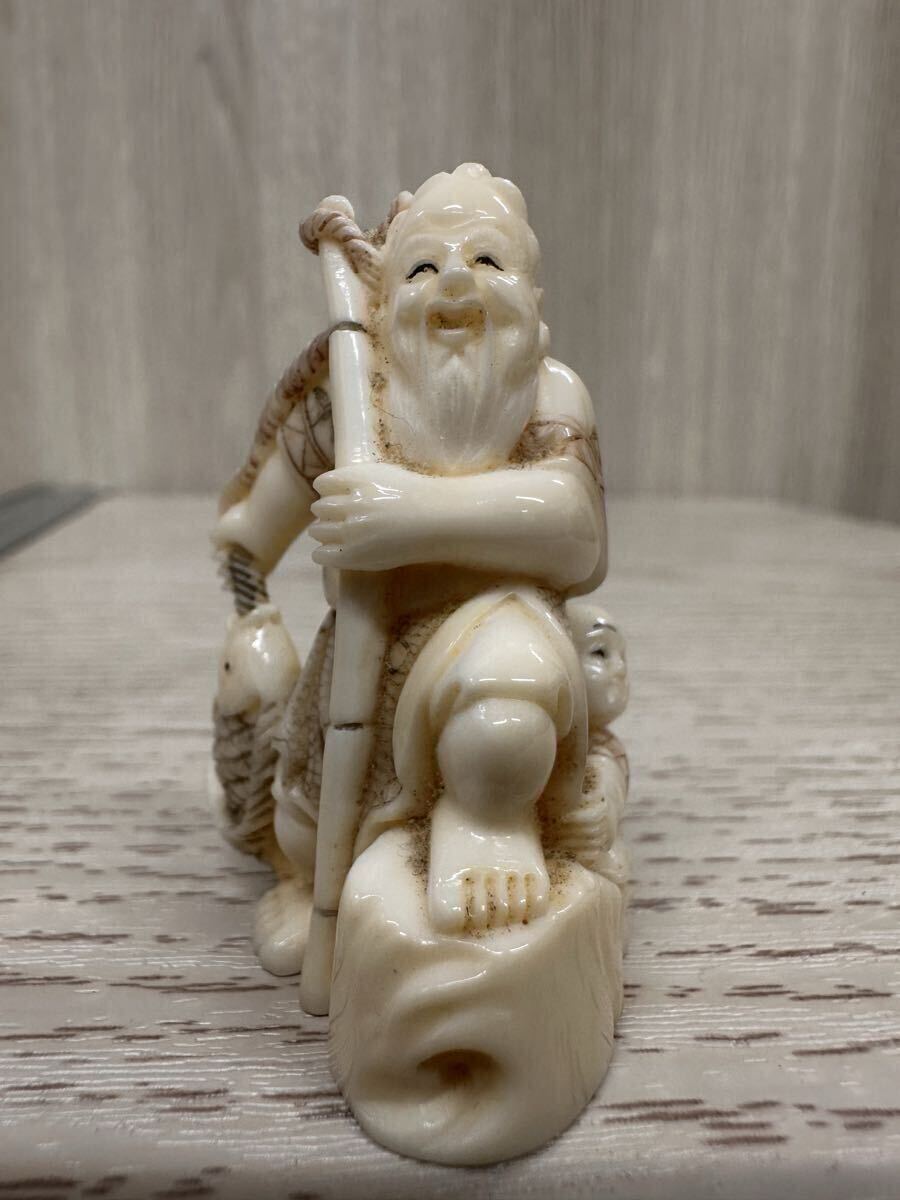 Yahoo!オークション -「象牙 置物」(根付) (東洋彫刻)の落札相場・落札価格