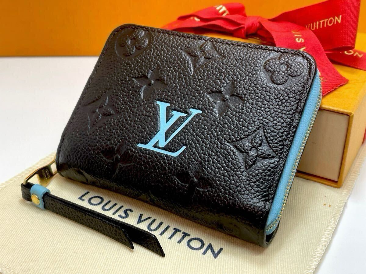 【極美品】ルイヴィトン　ジッピーパース　エピ　黒　ミニ財布　小銭入れ 極美品】ルイヴィトン ジッピーコインパース エピ 黒 ミニ財布