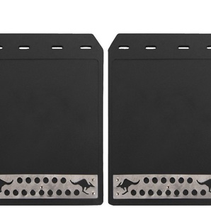 マッドガード ☆汎用 軽トラ 泥除けゴム ☆自動車 トラック☆2点セット 黒