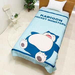 【タイムセール】 夏用掛け布団 可愛い ポケモン 140x190cm グッズ 子供 (ふわサラ快適 洗える MORIPiLO 大