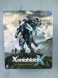 【GN8367/100/0】未動確のジャンク★WiiU ゼノブレイドクロス セット(32GB)★XenobladeX★本体★ソフト付★ゲームパッド★NINTENDO★任天堂