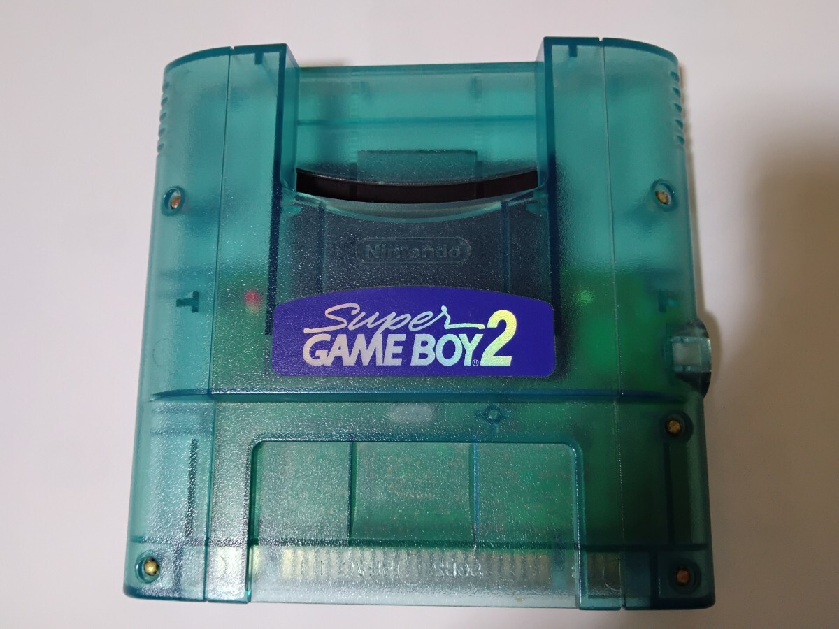 Yahoo!オークション -「スーパーゲームボーイ2」(本体、アクセサリー
