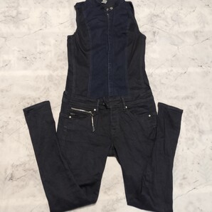 G Star Raw ダークネイビー デニム オールインワン Sサイズ