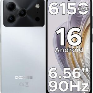 Android 16 スマホ DOOGEE Note56 Simフリー ケース付