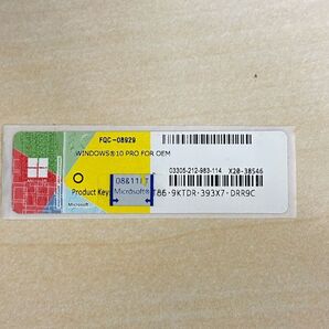 Windows10 Pro プロダクトキー ライセンスキー コアシール・1枚・ホワイト・正規版・未使用品・認証保証・匿名発送