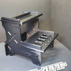 アールシークラフト クイックピットステーション ラジコン用 マルチスタンド 充電器スタンド