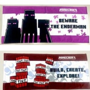 Minecraft マインクラフト フェイスタオル エンダーマン TNT 2種セット