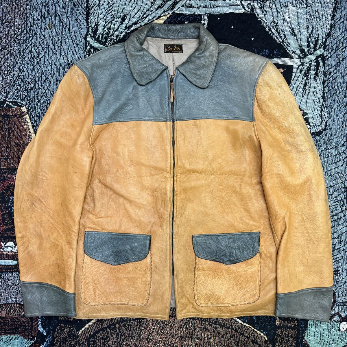 2025年最新】Yahoo!オークション -ビンテージ レザー ジャケット 50's