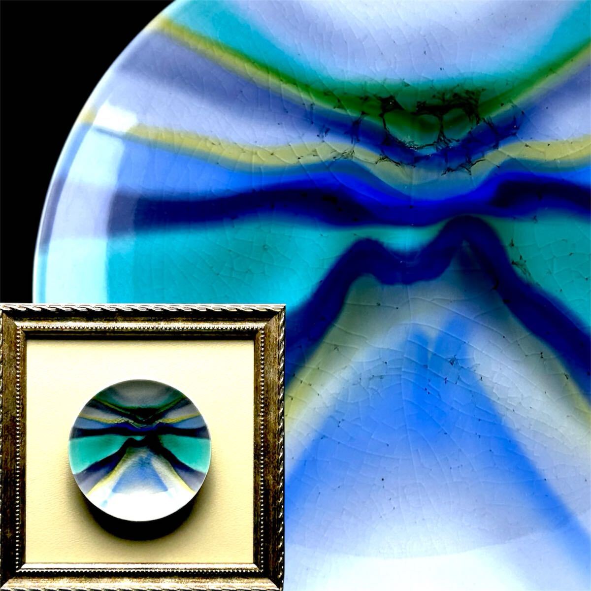 Yahoo!オークション -「四代徳田八十吉」(皿) (九谷)の落札相場・落札価格