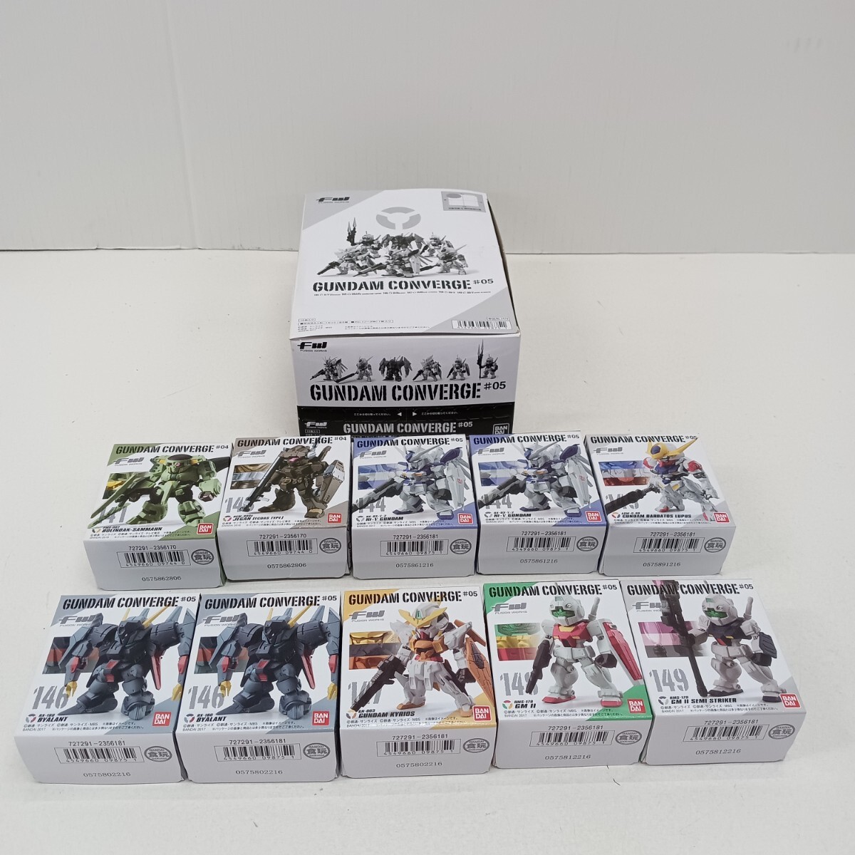 【未開封】GUNDAM CONVERGE ガンダムコンバージ まとめ売り Yahoo!オークション -「ガンダムコンバージまとめ」の落札相場・落札価格