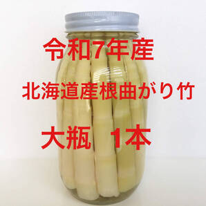 令和7年産 朝採り北海道産根曲がり竹 大瓶1本