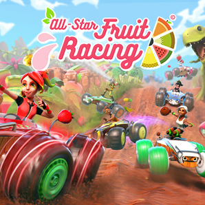 【PC/Steamキーコード】All-Star Fruit Racing + 1DLC セット / オールスターフルーツレーシング