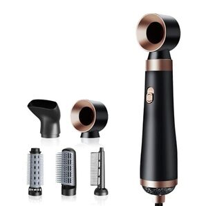 【5in1 多機能】MUDKAGU ドライヤー 大風量 速乾 付属品5種 ヘアドライヤー カールドライヤー 3段階冷熱風量調 ra