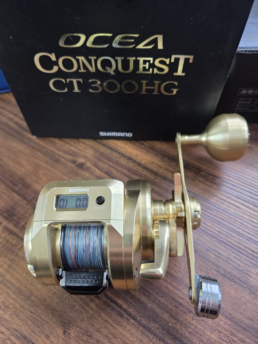 Shimano Conquest CT 300HG ベイトリール　リブレハンドル Shimano Conquest CT 300HG ベイトリール リブレハンドル 300HG OCEA