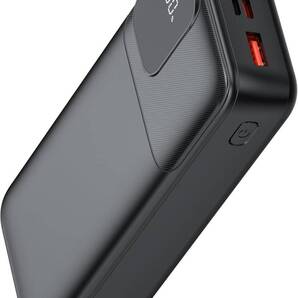 モバイルバッテリー 50000mAh 軽量 小型 大容量 急速充電 Type-C出入力 3台同時充電 LCD残量表示